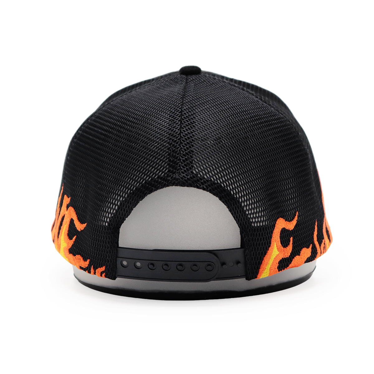 FITWELL Flame Trucker Cap - Stylish Mesh Baseball Hat