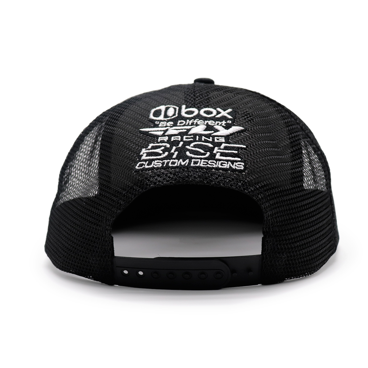 HARO FLORIDA Flat Brim Mesh Trucker Hat – Unisex Adjustable Snapback Cap