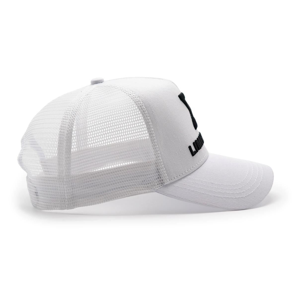 LIMITED TIME 3D Embroidered Logo Curved Brim Mesh Trucker Cap
