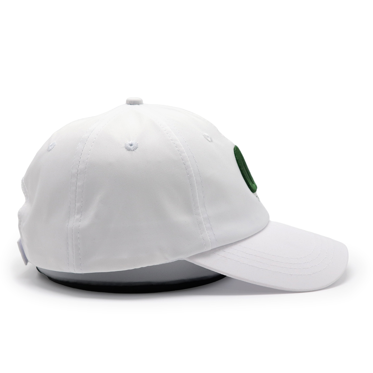 White Tennis Embroidered Sports Cap – Breathable, Adjustable, Unisex Outdoor Baseball Hat