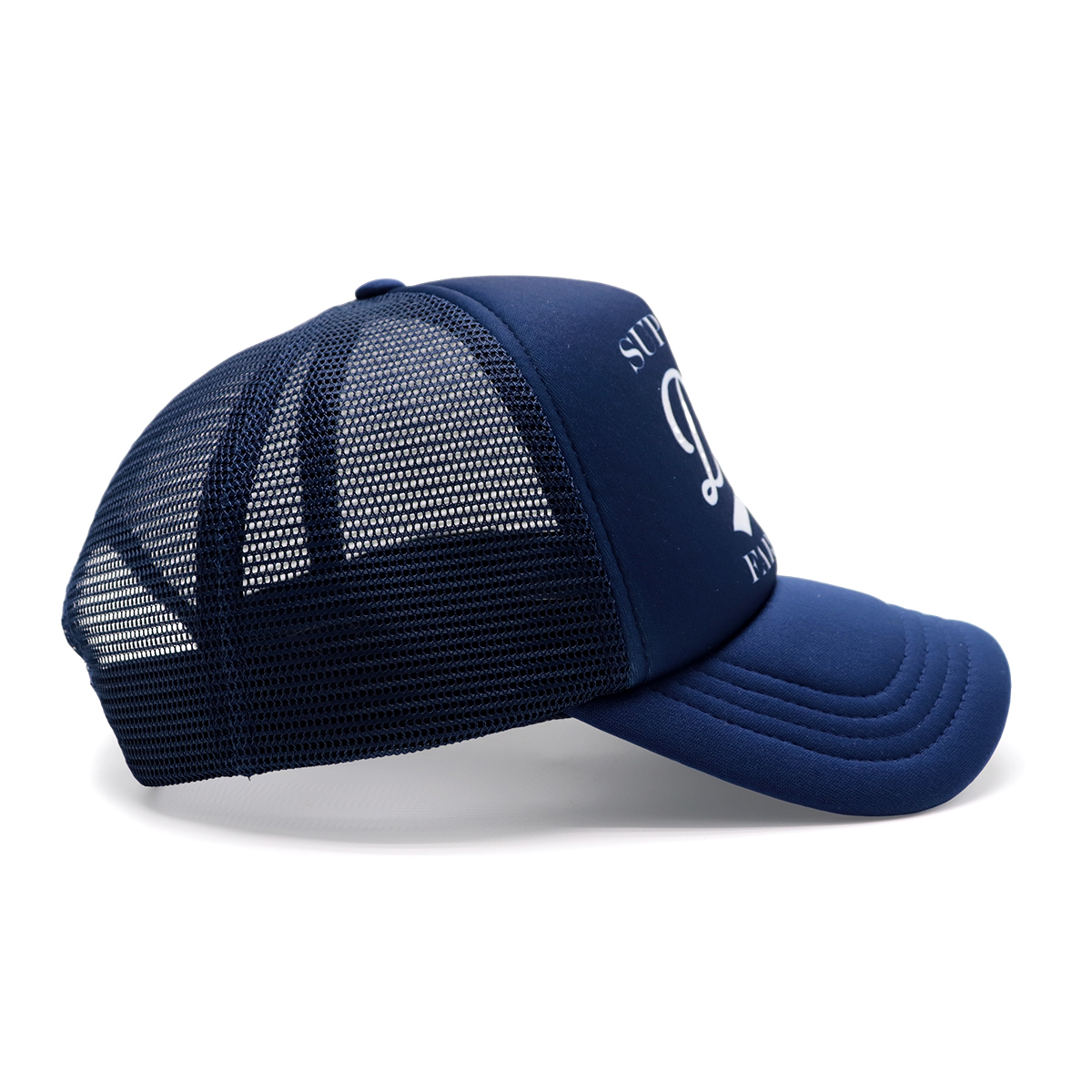 Support Dairy Farmers Foam Print Trucker Cap Adjustable Mesh Baseball Hat for Men and Women