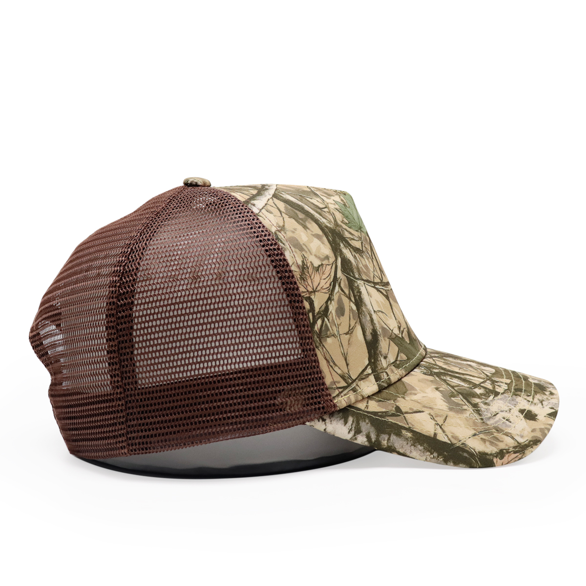 Camo Trucker Hat with Mesh Back - Outdoor Hunting Cap