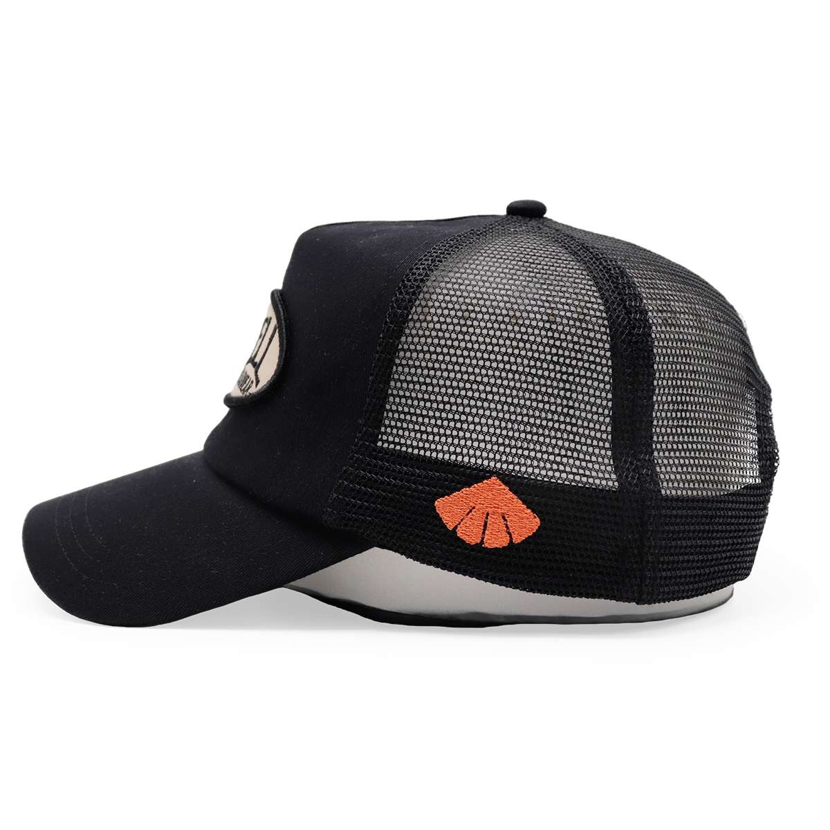 FITWELL Classic Mesh Trucker Hat – Retro Embroidered Logo Baseball Cap
