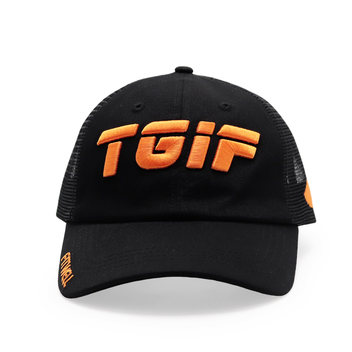 Embroidered Trucker Cap – FITWELL Streetwear Snapback Mesh Hat