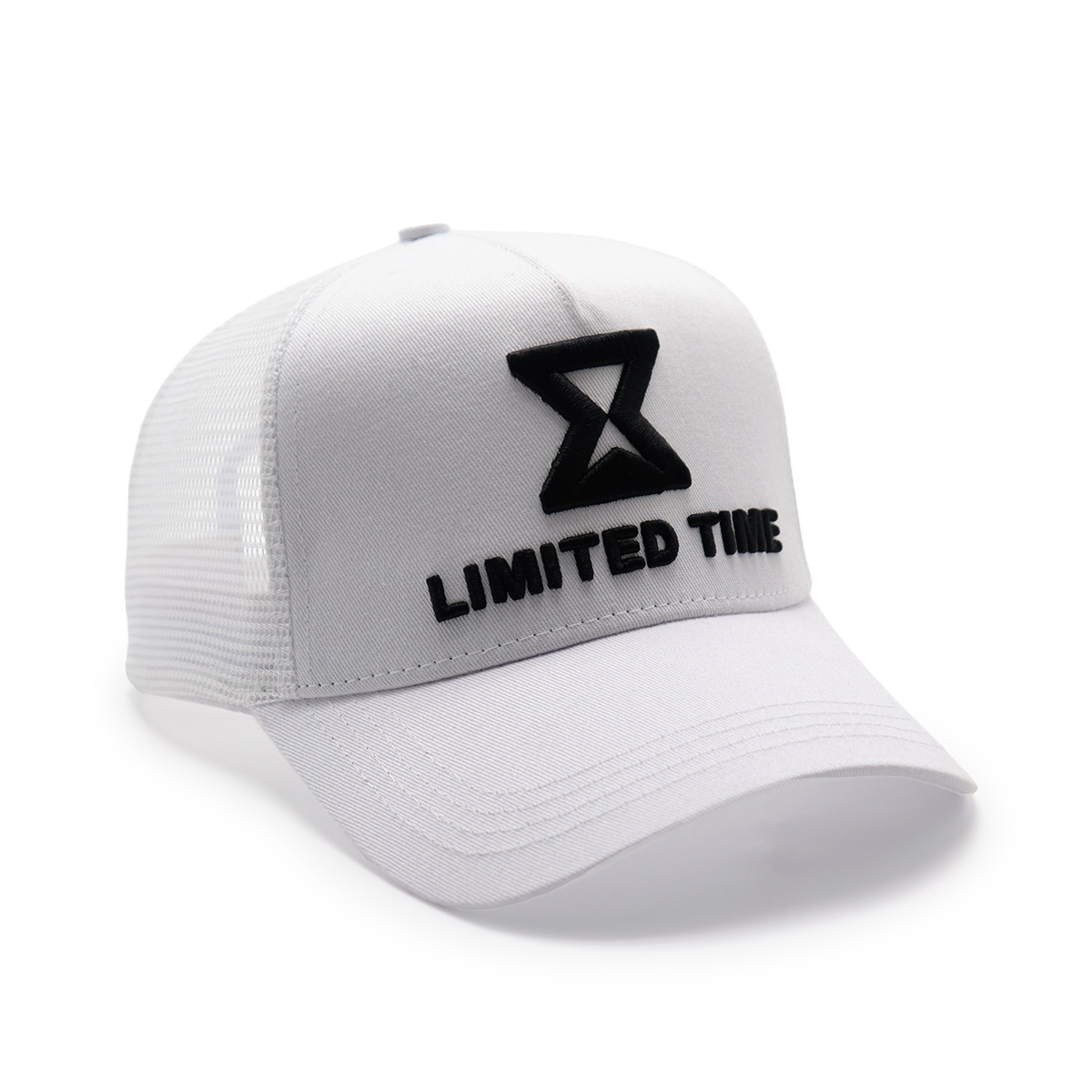 LIMITED TIME 3D Embroidered Logo Curved Brim Mesh Trucker Cap