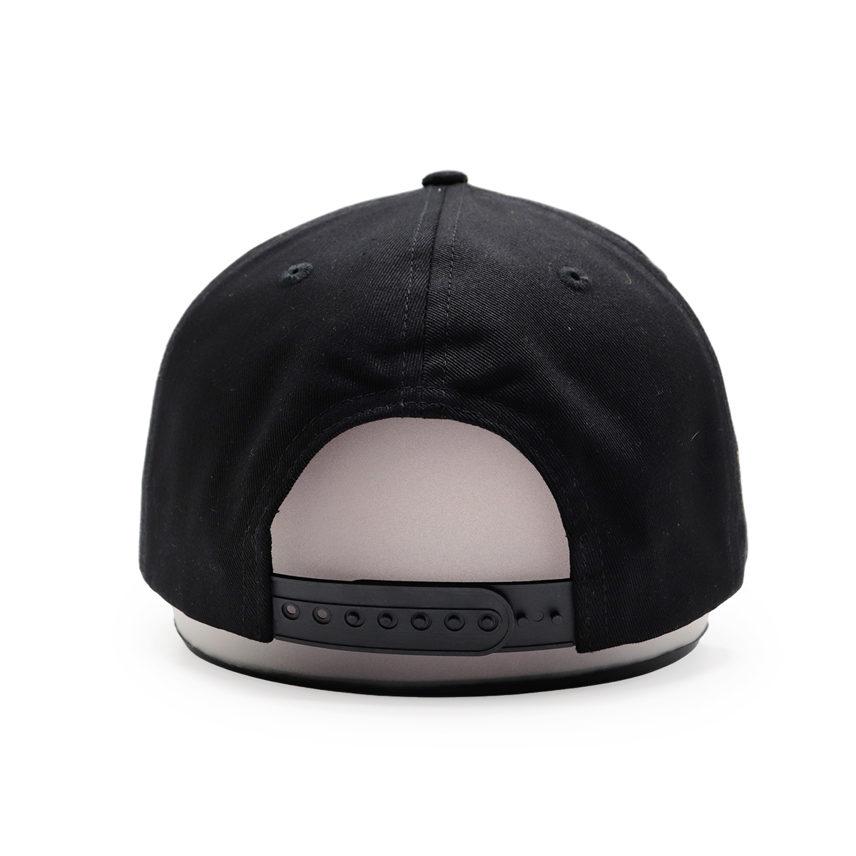 FITWELL Flame Embroidered Baseball Cap, 6-Panel Snapback Hat, Yellow & Black, Unisex Streetwear