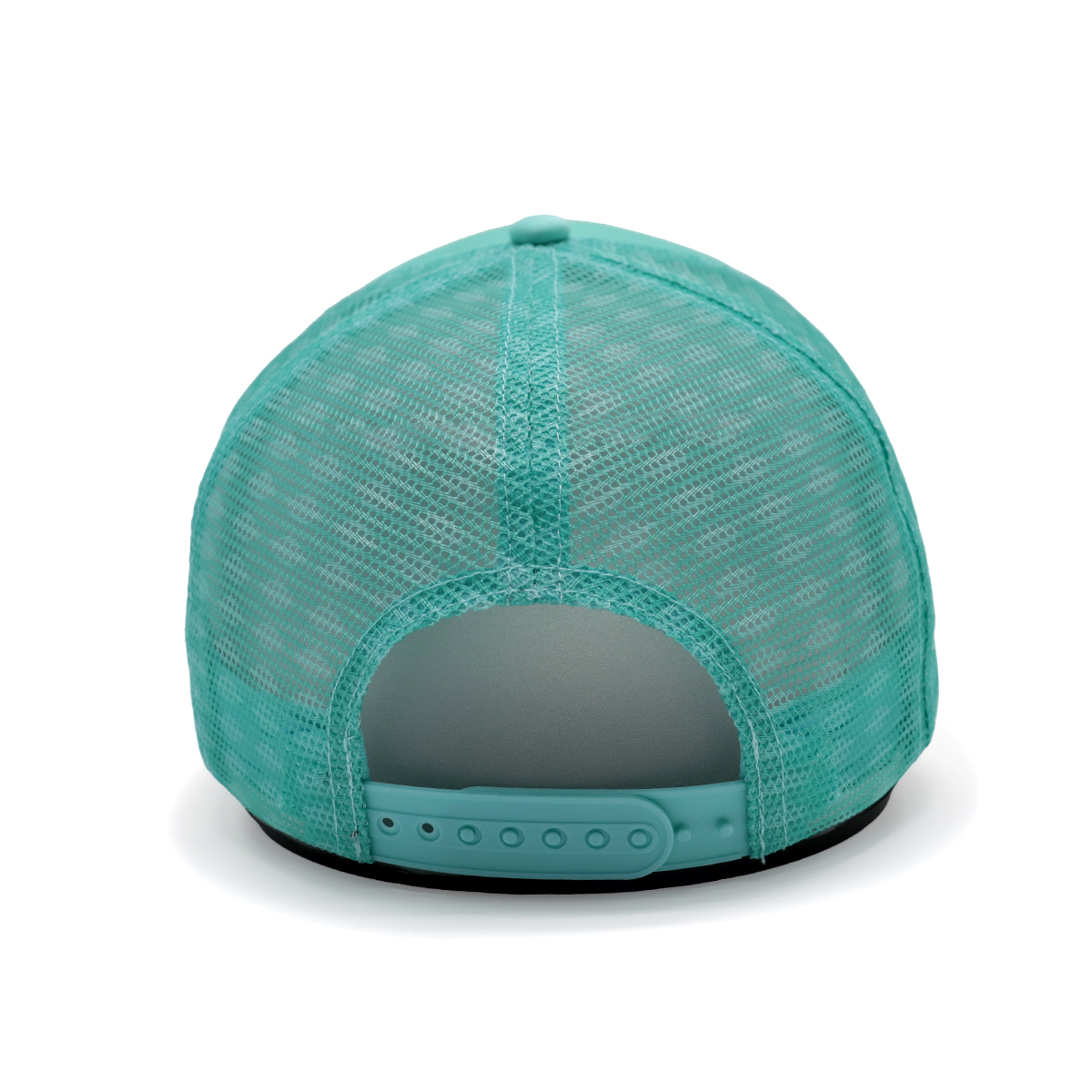 Mint Green Trucker Cap with Printed Fitwell Logo | Custom Mesh Snapback Hat