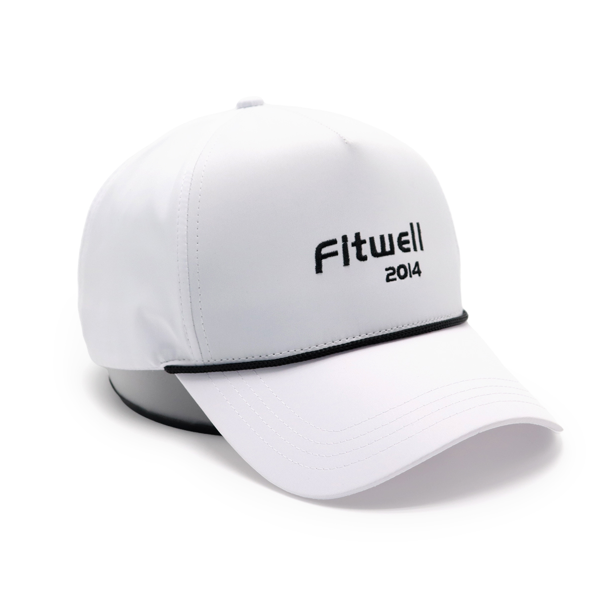 Fitwell 2014 Black & White Sports Caps – Adjustable, Breathable, UV Protection, Unisex Baseball Hats