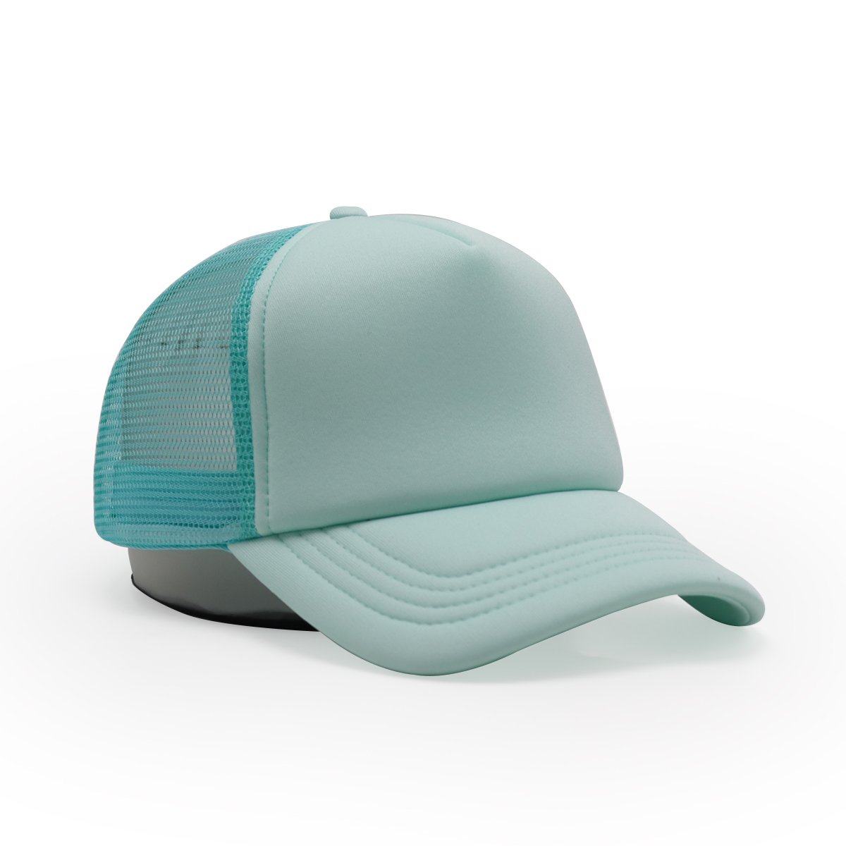 Pastel Color Mesh Trucker Caps – Lightweight Foam Front Summer Baseball Hat (Yellow, Mint, Pink, White)