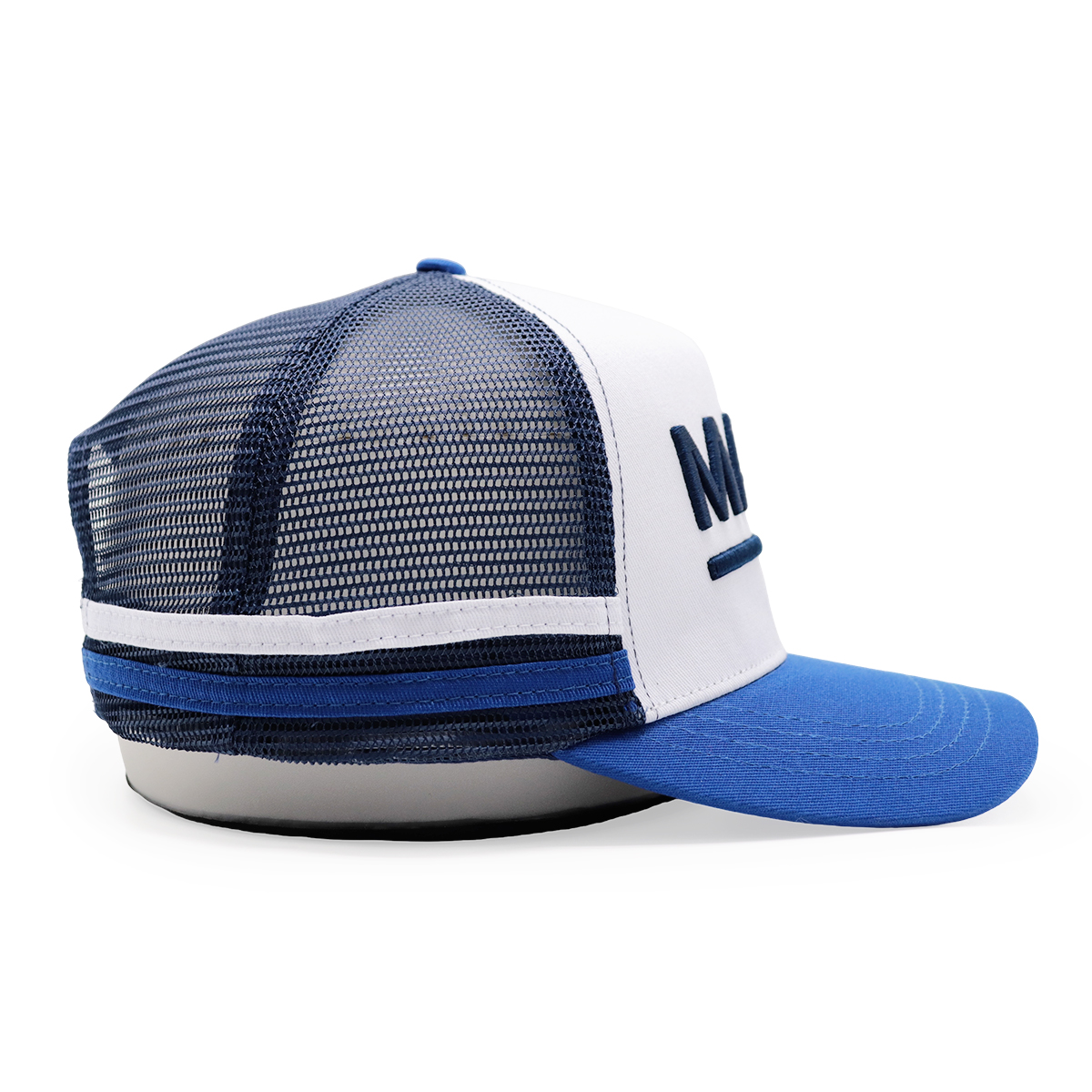 MAGA 3D Embroidered Mesh Trucker Cap – Political Letter Snapback Hat