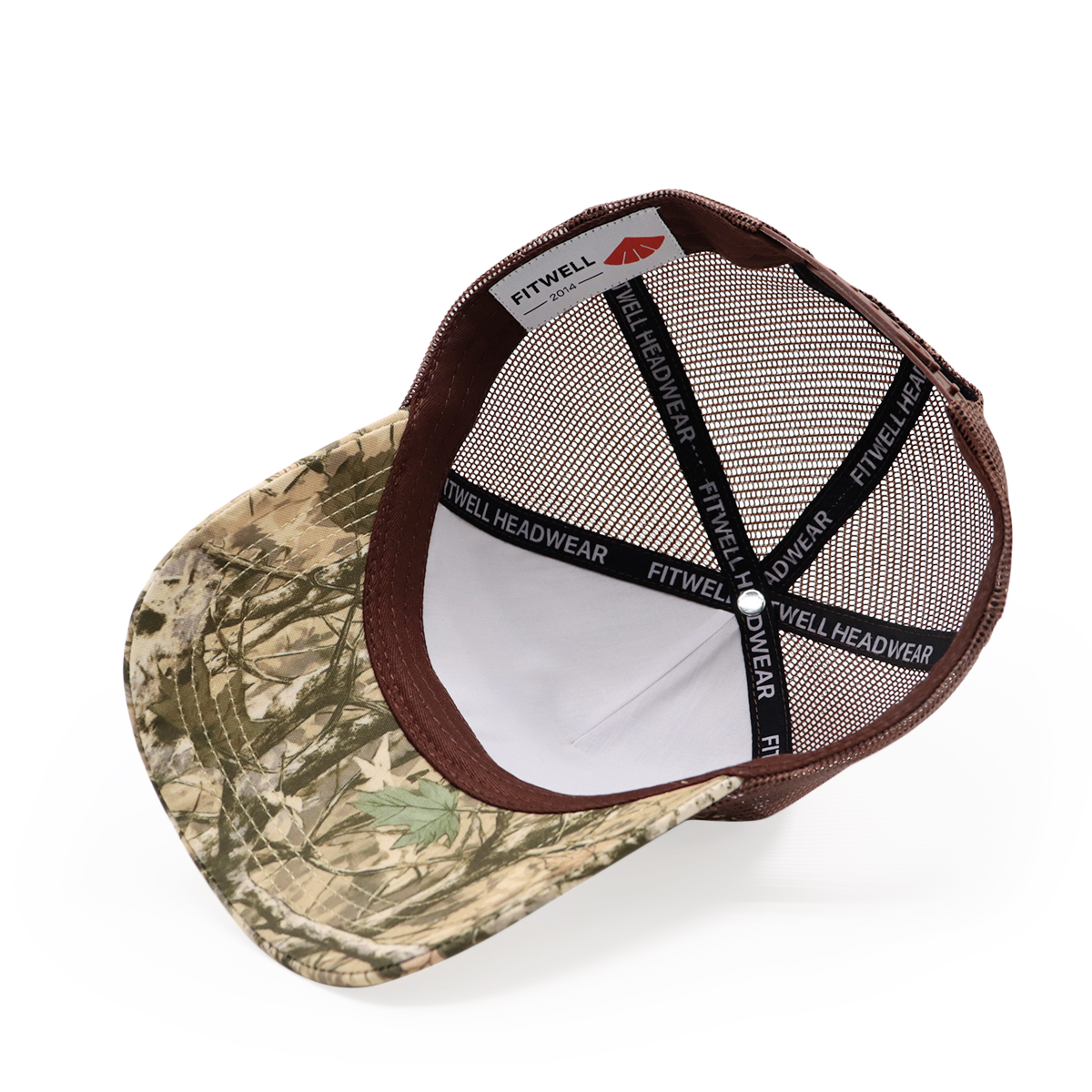 Camo Trucker Hat with Mesh Back - Outdoor Hunting Cap