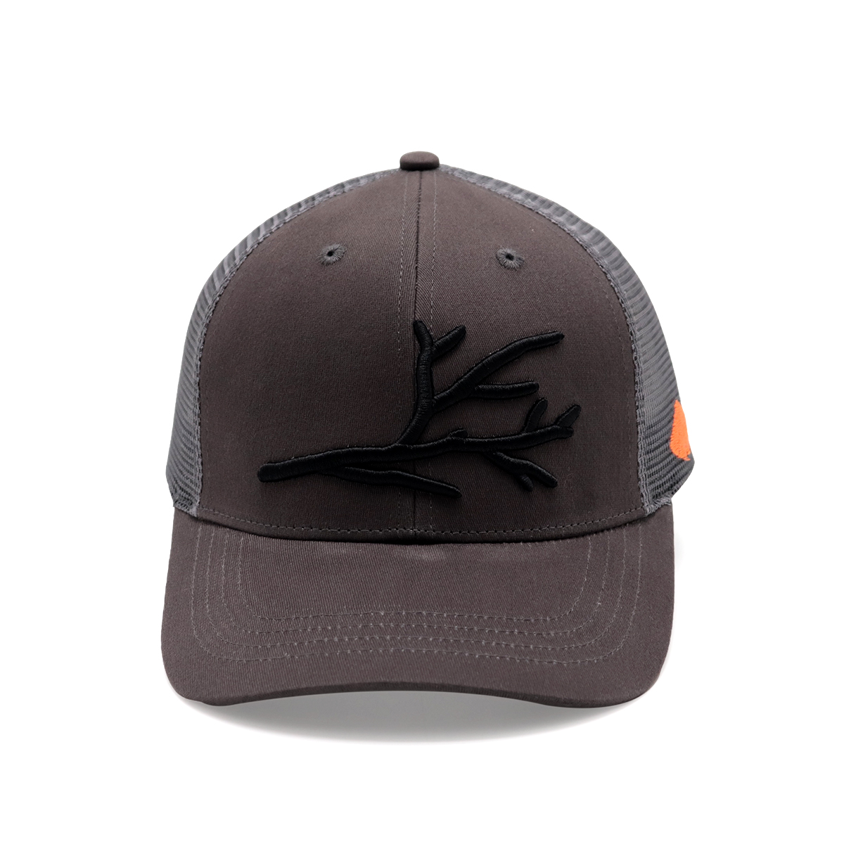 3D Branch Embroidery Mesh Trucker Hat | Minimalist Unisex Baseball Cap