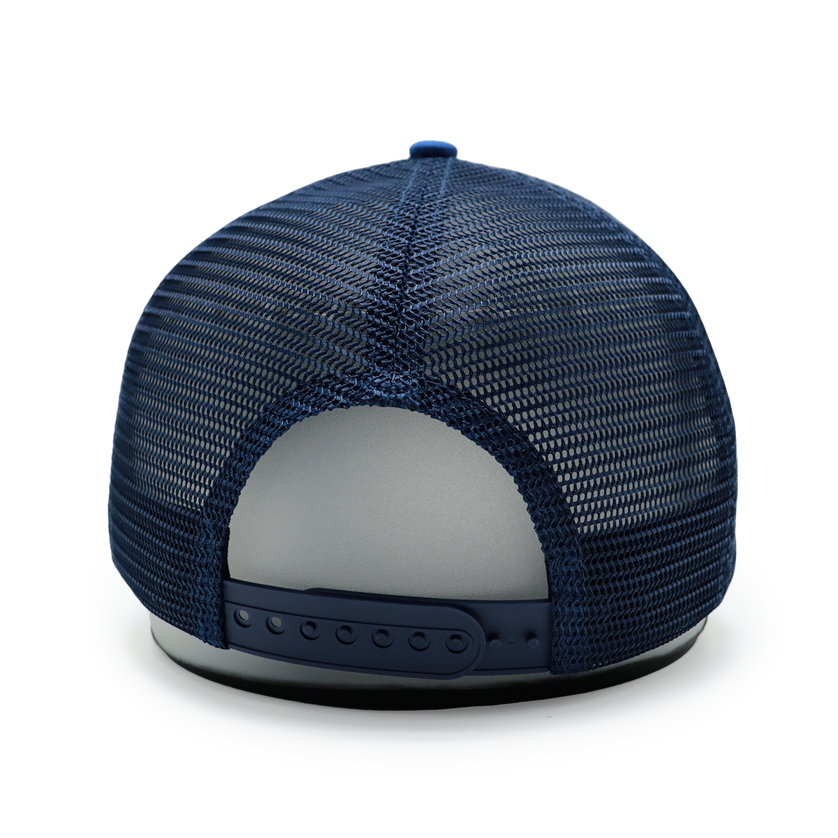 Custom Leather Patch Trucker Hat – Mesh Back Snapback Cap with Logo Badge