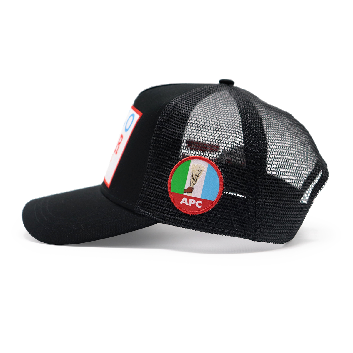 Heat Transfer Patch Political Mesh Trucker Cap – Custom Logo, Adjustable Snapback, Unisex Campaign Hat