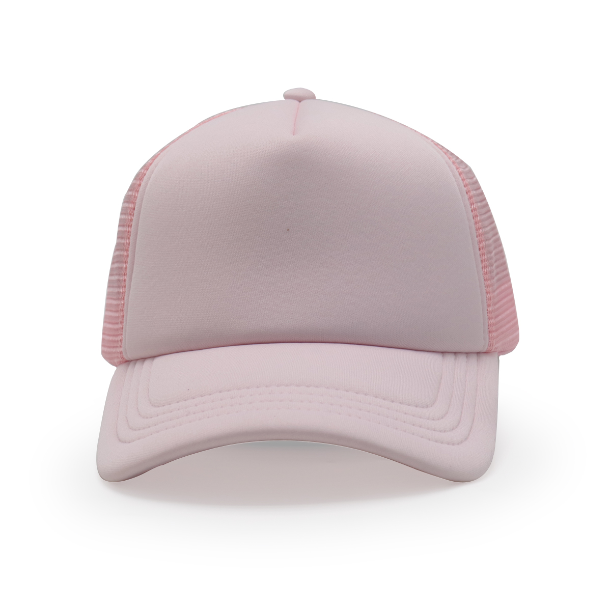 Pastel Color Mesh Trucker Caps – Lightweight Foam Front Summer Baseball Hat (Yellow, Mint, Pink, White)