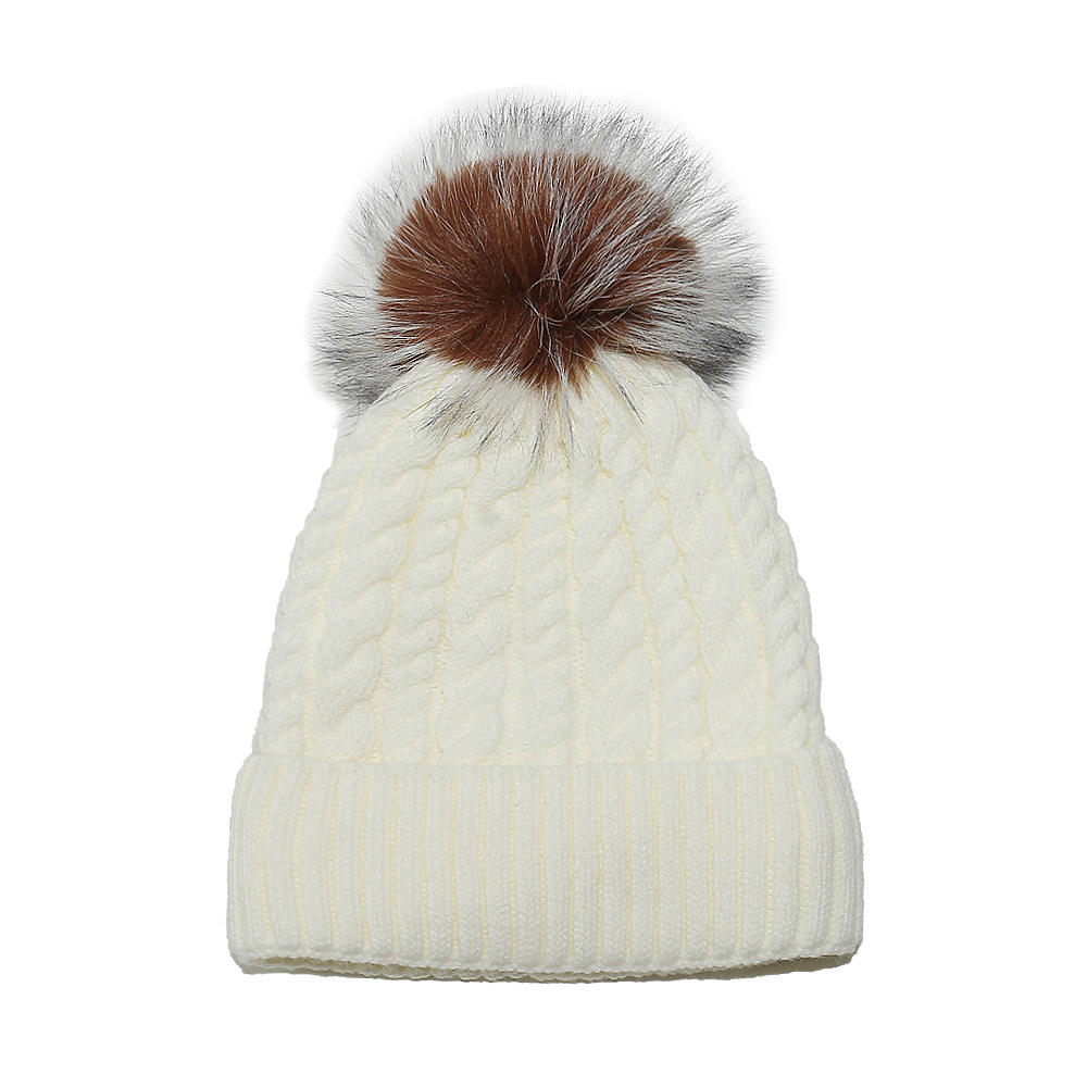 Winter Warm Pom Pom Knit Beanie Hat for Women & Men