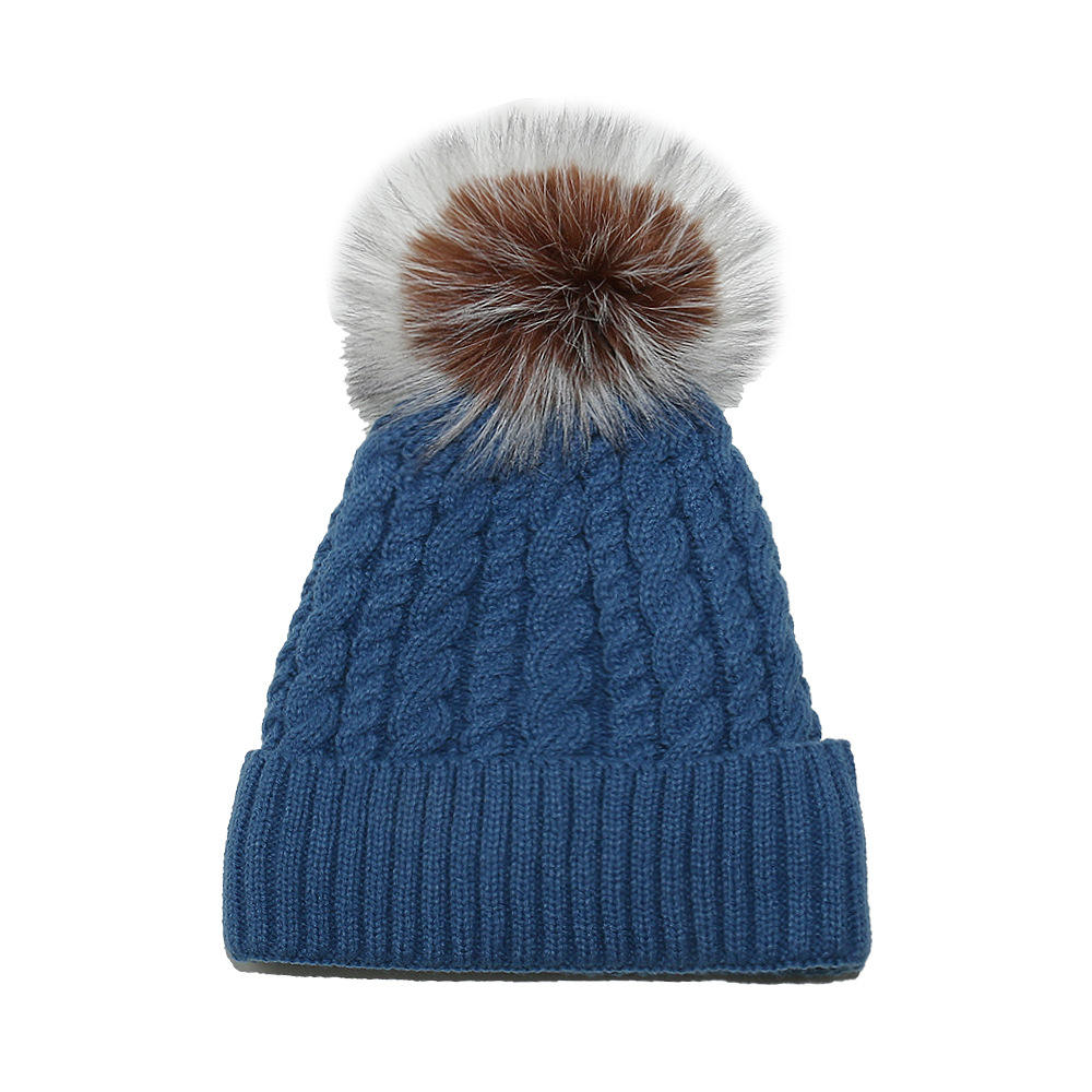 Winter Warm Pom Pom Knit Beanie Hat for Women & Men