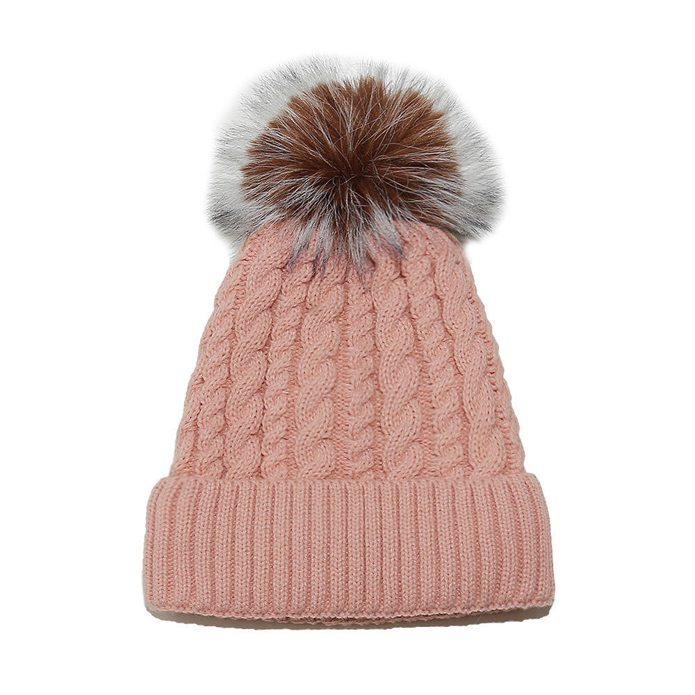 Winter Warm Pom Pom Knit Beanie Hat for Women & Men