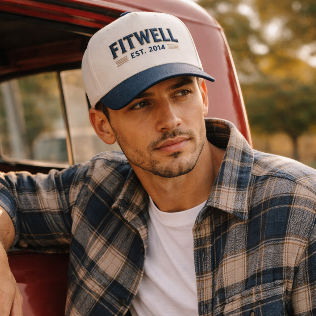 Two Tone 5 Panel Cotton Twill Baseball Cap with 3D Embroidery Logo Adjustable Snapback Hat