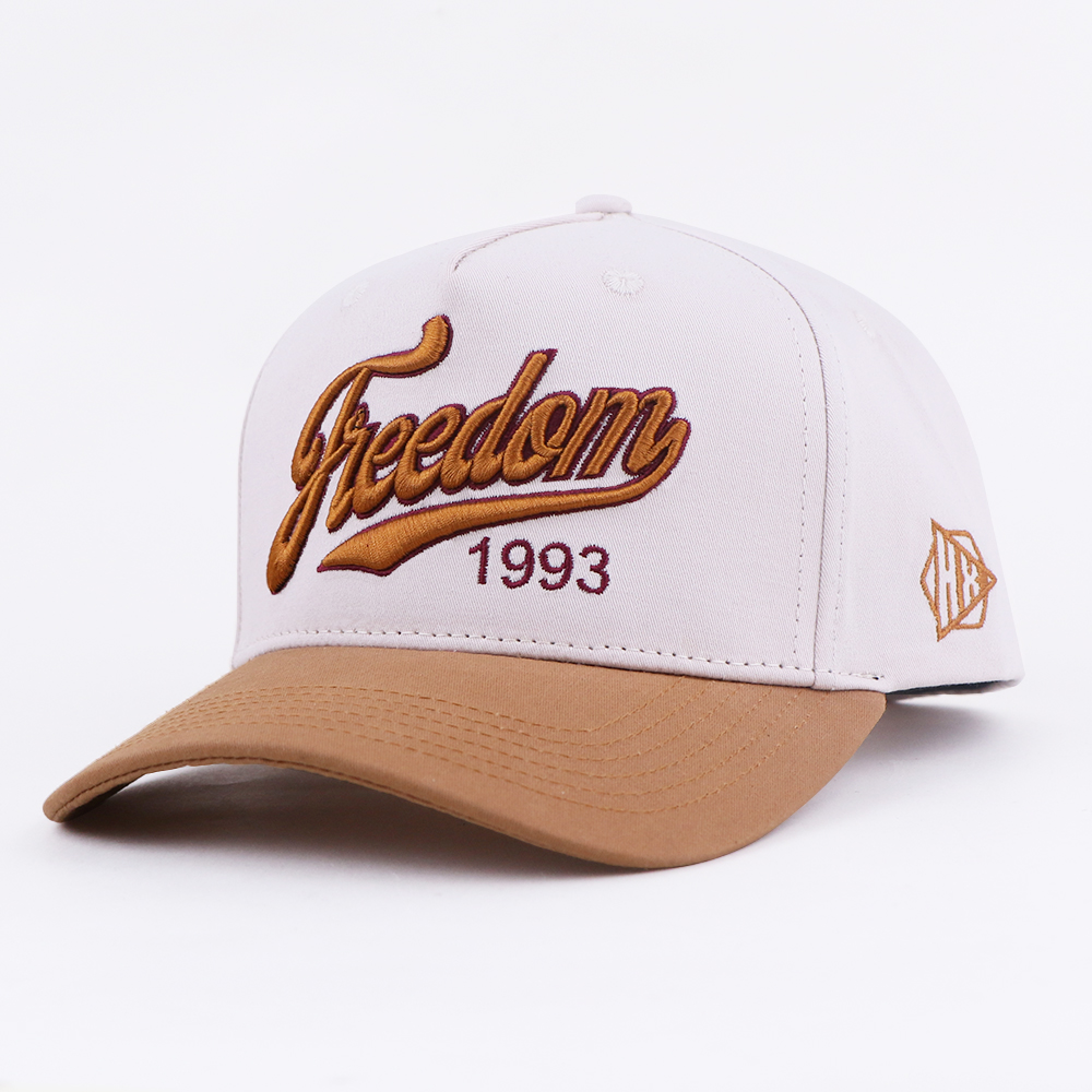 Two Tone 3D Embroidered Script 1993 Cotton Twill Baseball Cap