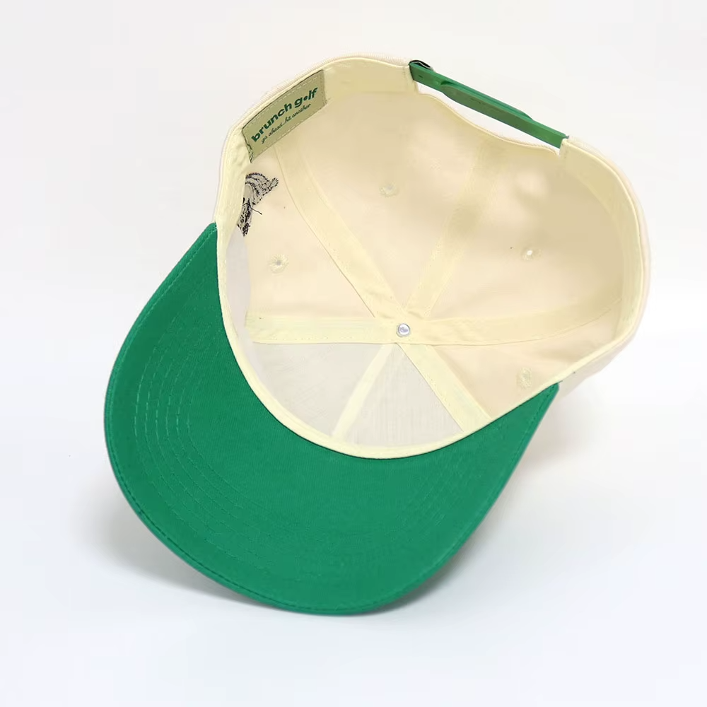 Brunch Golf Embroidered Two Tone Cotton Baseball Cap