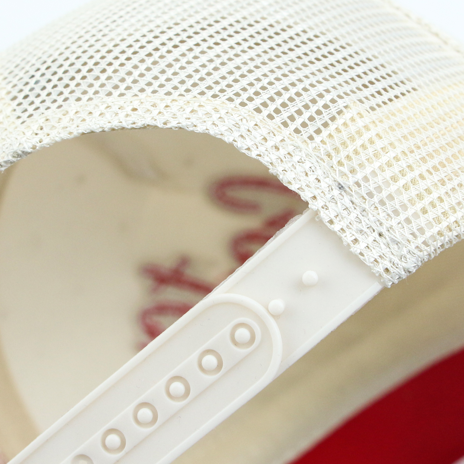 Go To Exercise Script Embroidered 5 Panel Foam Mesh Trucker Cap