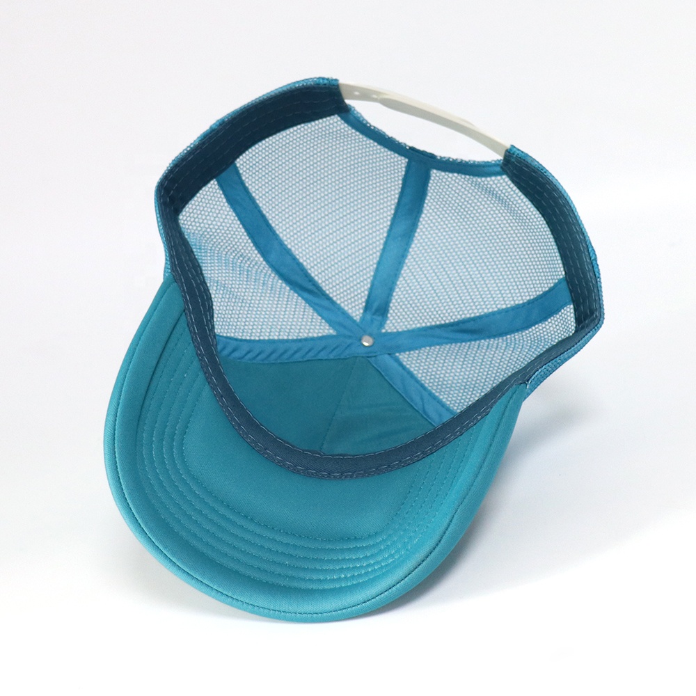 Premium 5 Panel Foam Trucker Cap with Raised Script Embroidery