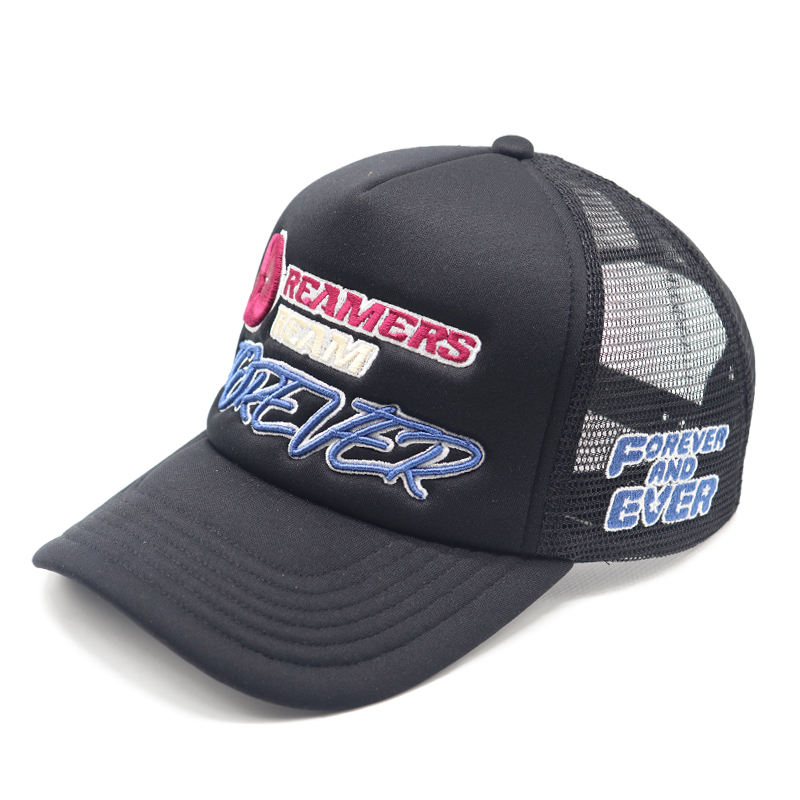 Dreamers Dream Forever 3D Embroidered Trucker Hat