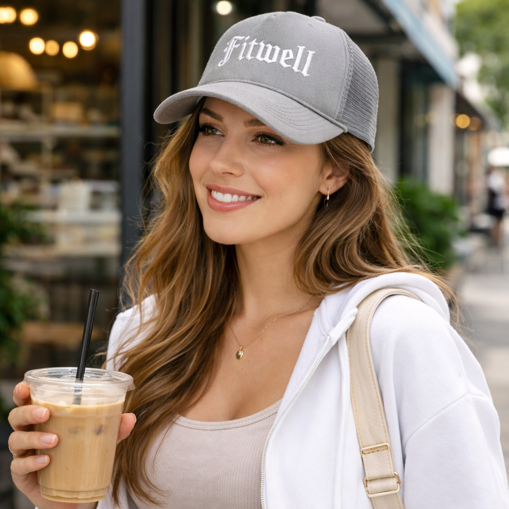 5 Panel Foam Trucker Hat with 3D Embroidered Logo Breathable Mesh Back Cap