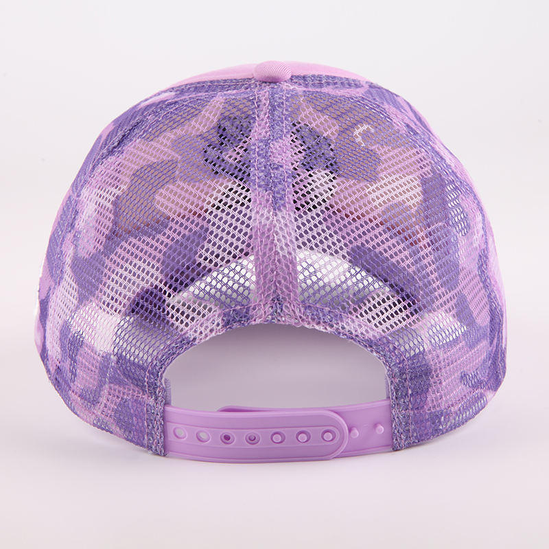 Money Maker Purple Camo Foam Trucker Hat