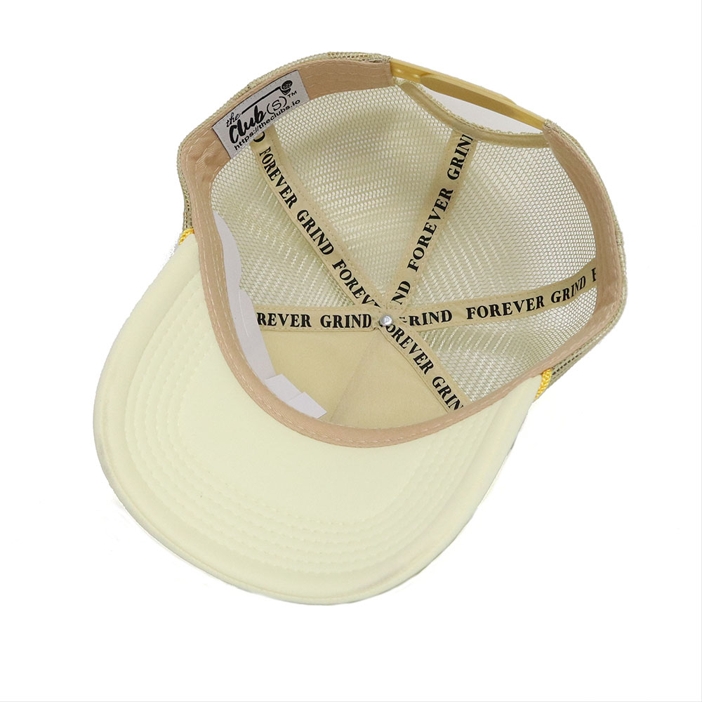 Embroidered Foam Front Trucker Hat with Mesh Back