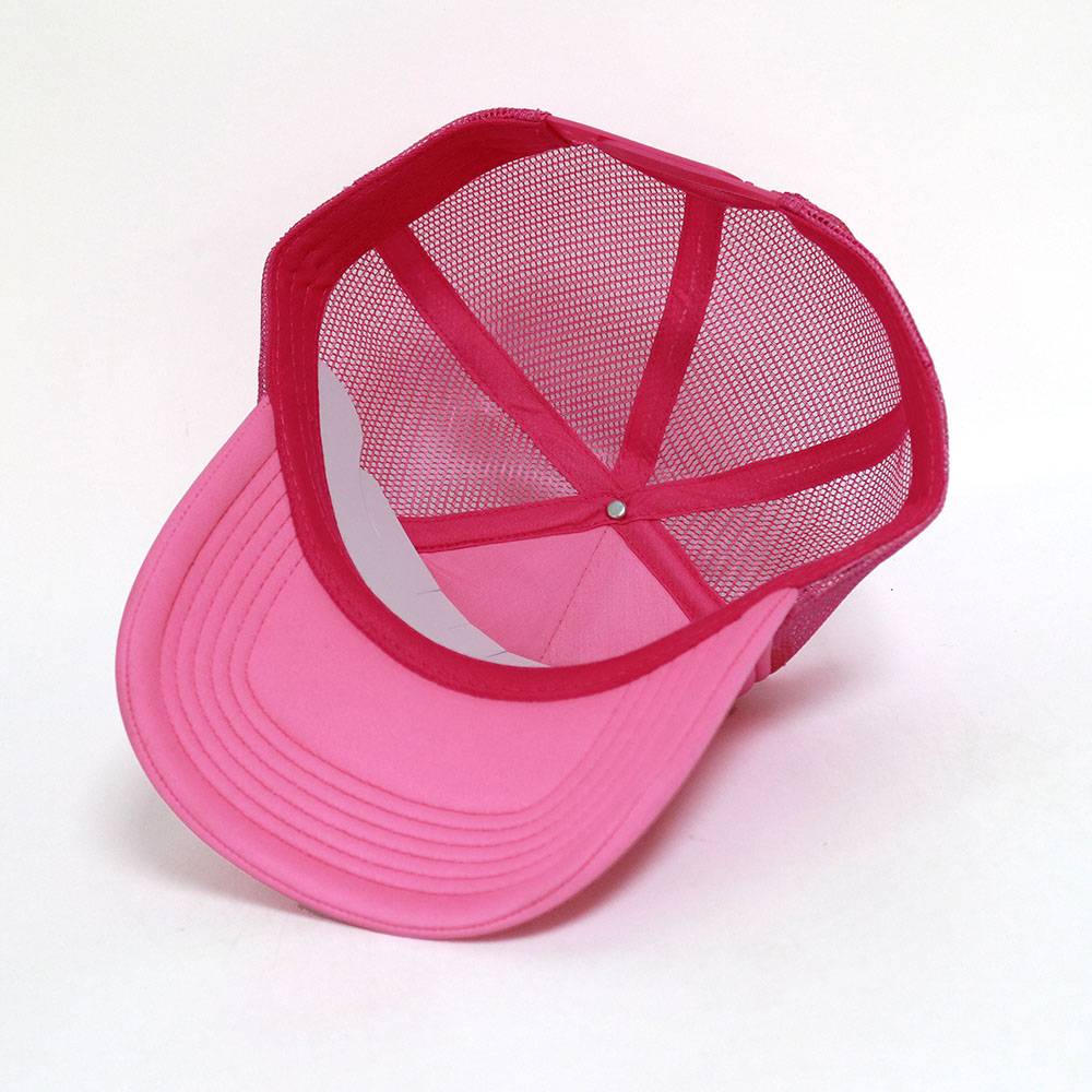 Let Your Soul Blossom Pink Foam Trucker Hat