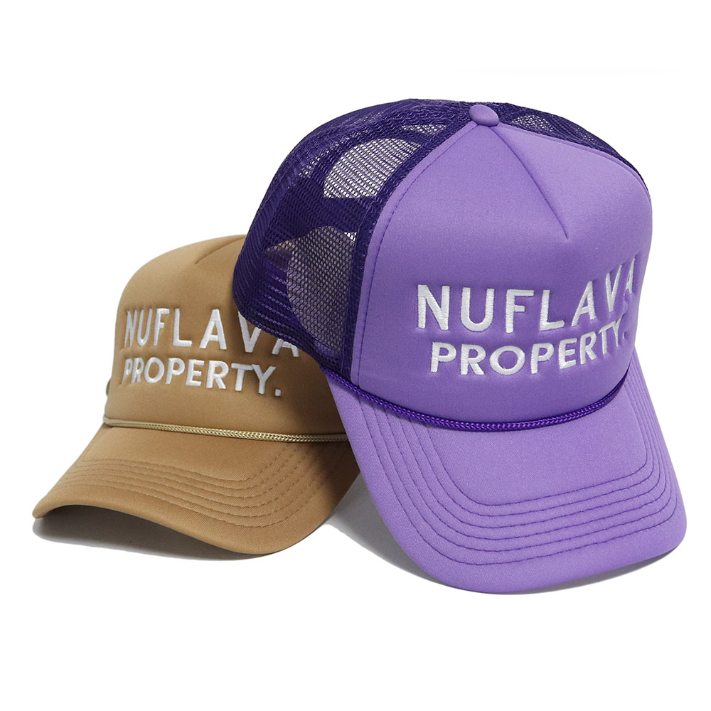 NUFLAVA Property Foam Front Mesh Trucker Hat