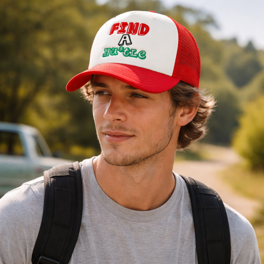 Bold &quotFIND A HUSTLE