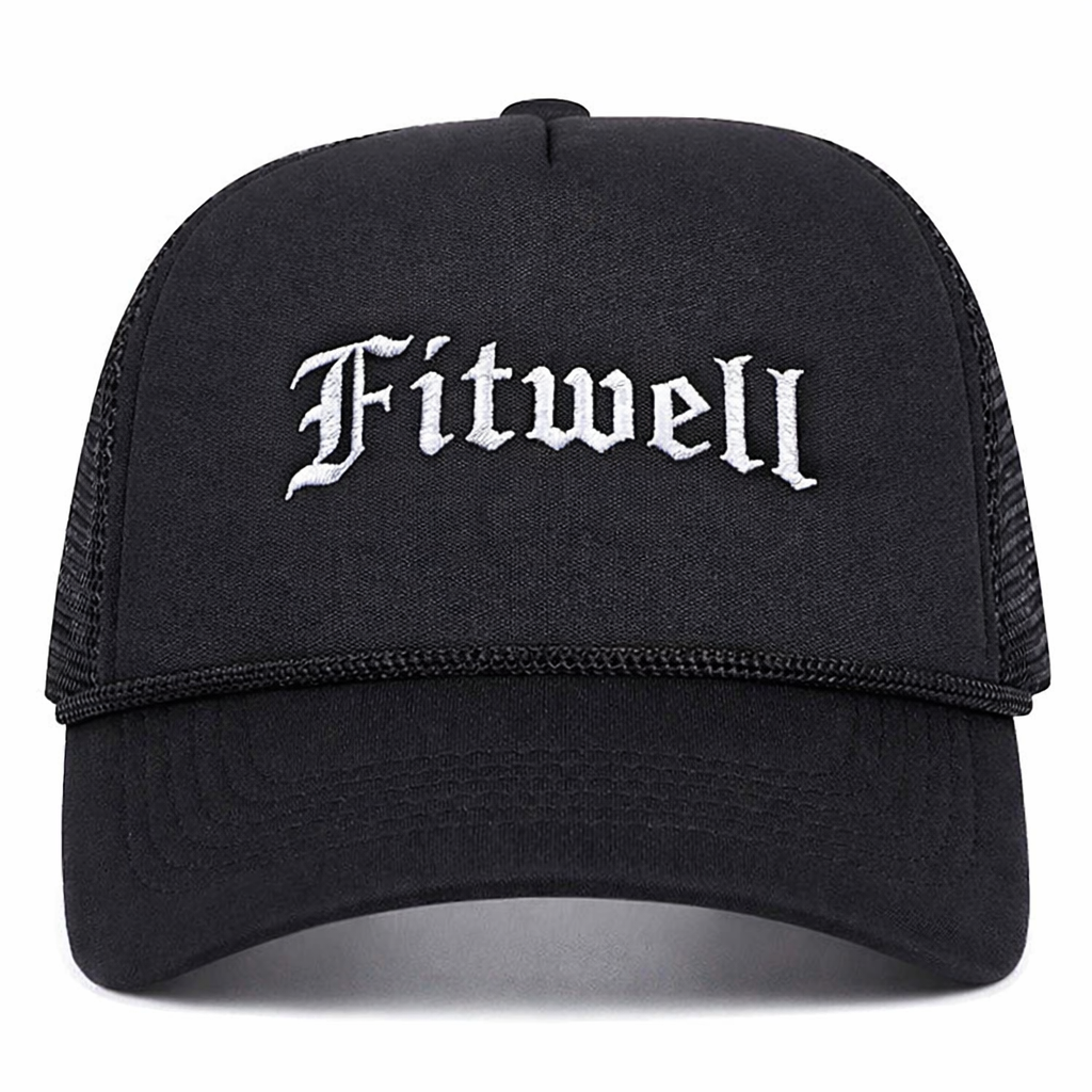 Foam Front Mesh Trucker Hat with Star Logo Embroidery