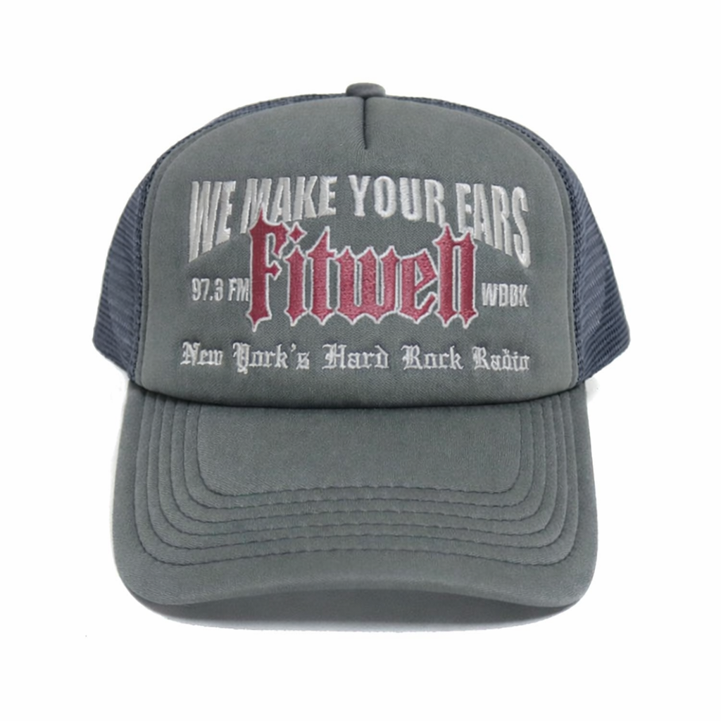 Vintage Style Embroidered Foam Trucker Cap