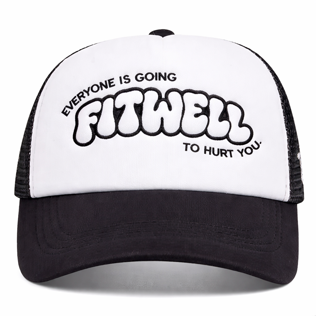 5 Panel High Quality Foam Trucker Hat with Mesh Back and Embroidered Logo