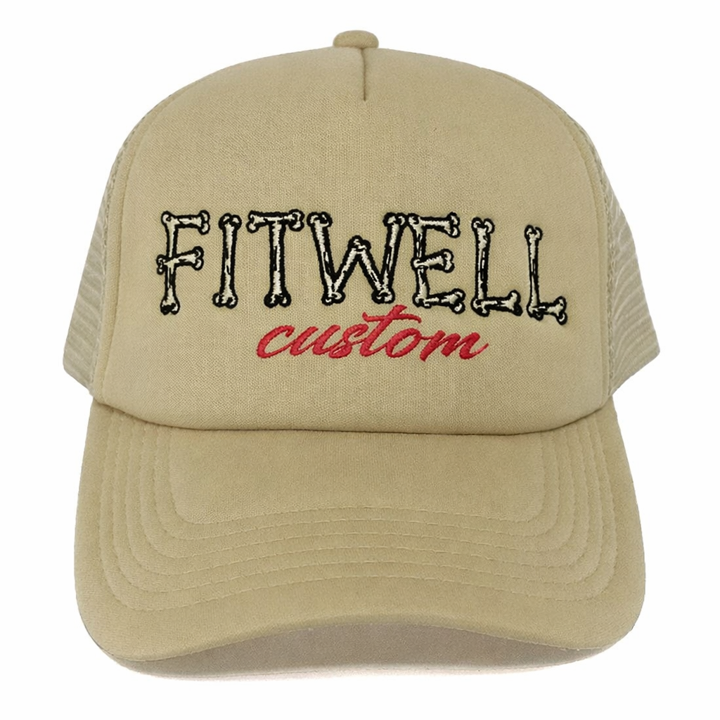 High Quality 5 Panel Foam Trucker Hat with Embroidered Logo Design