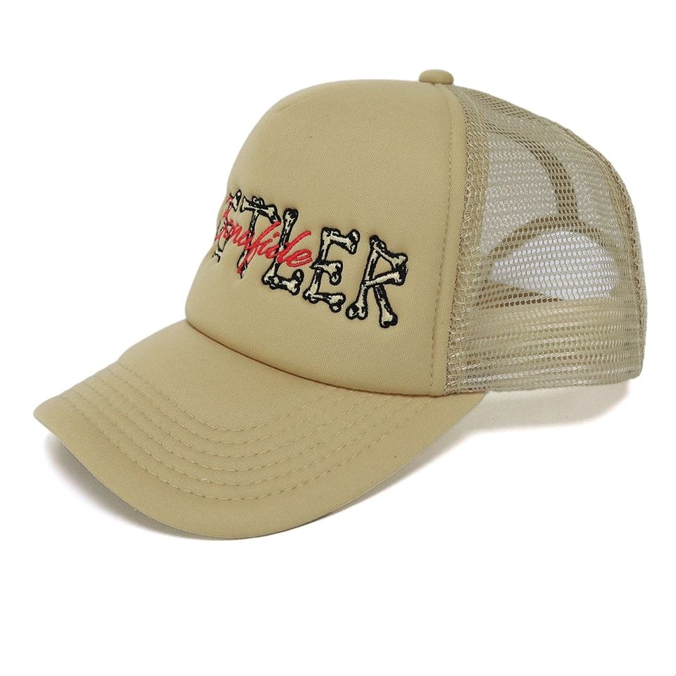 High Quality 5 Panel Foam Trucker Hat with Embroidered Logo Design