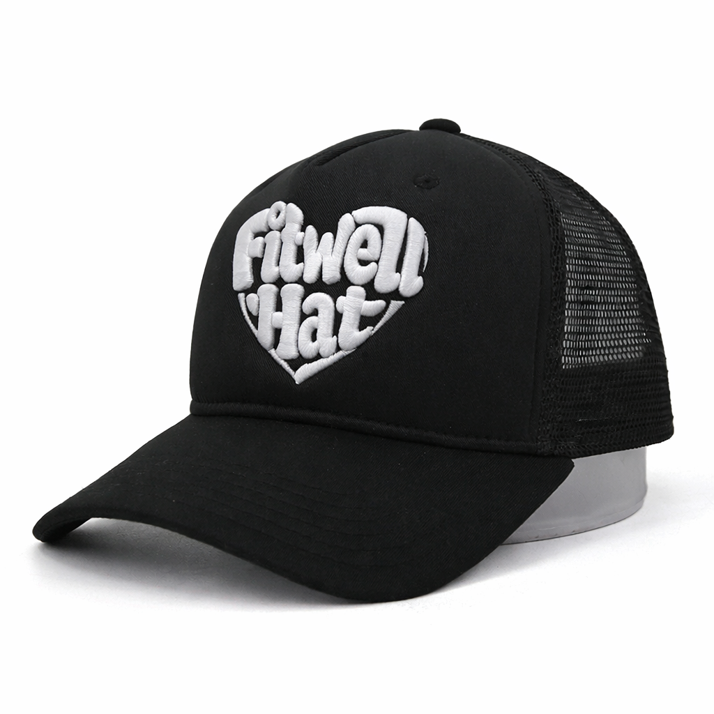 “STREET STYLE” Puff Embroidery Foam Trucker Hat – 3 Color Options