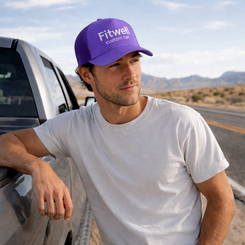 NUFLAVA Property Foam Front Mesh Trucker Hat