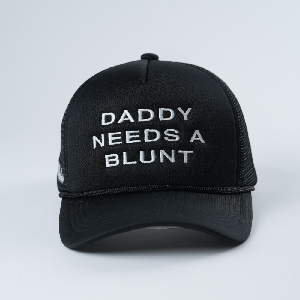Daddy Needs A Blunt Statement Mesh Cap