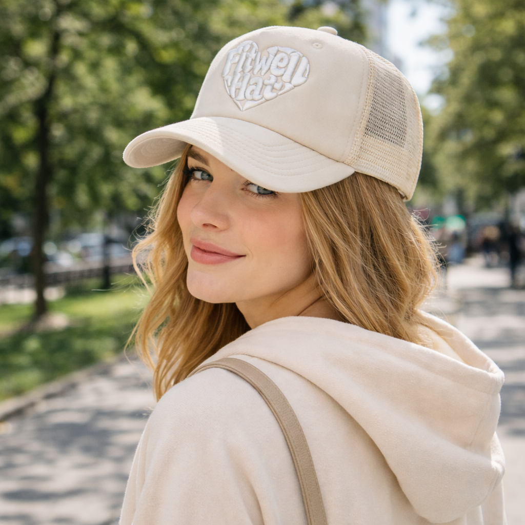 “STREET STYLE” Puff Embroidery Foam Trucker Hat – 3 Color Options