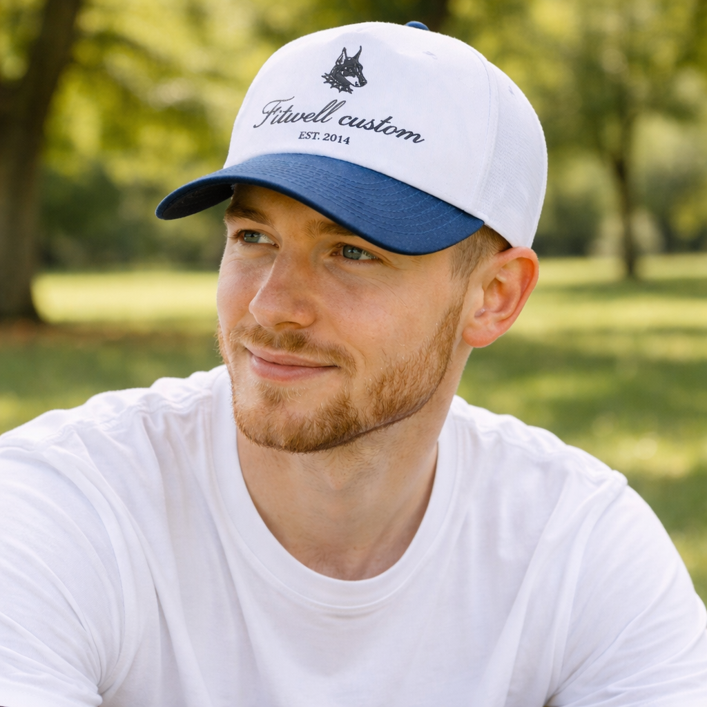 Doggo Lifestyle Two-Tone Cotton Baseball Cap