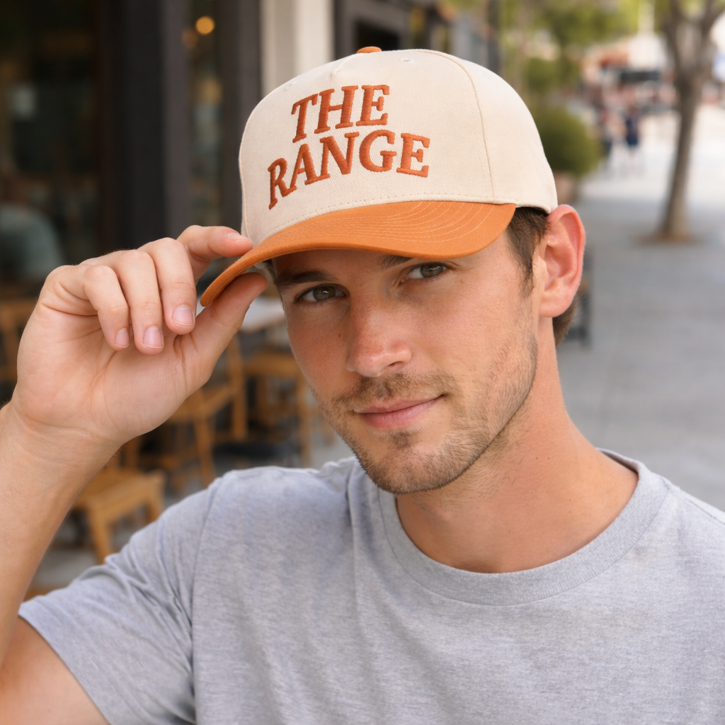 The Range Two-Tone Cotton Twill Baseball Cap