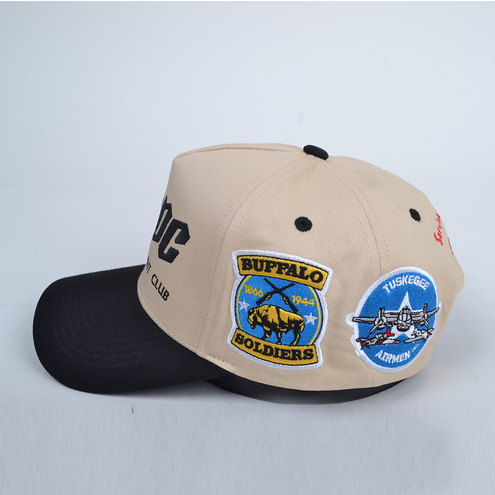 Think Different Club Embroidered Baseball Cap – Two Tone Stylish Hat