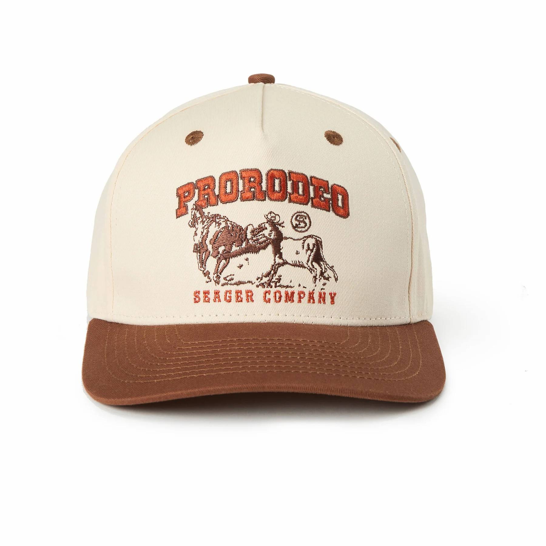 Vintage Rodeo Graphic Two-Tone Baseball Hat