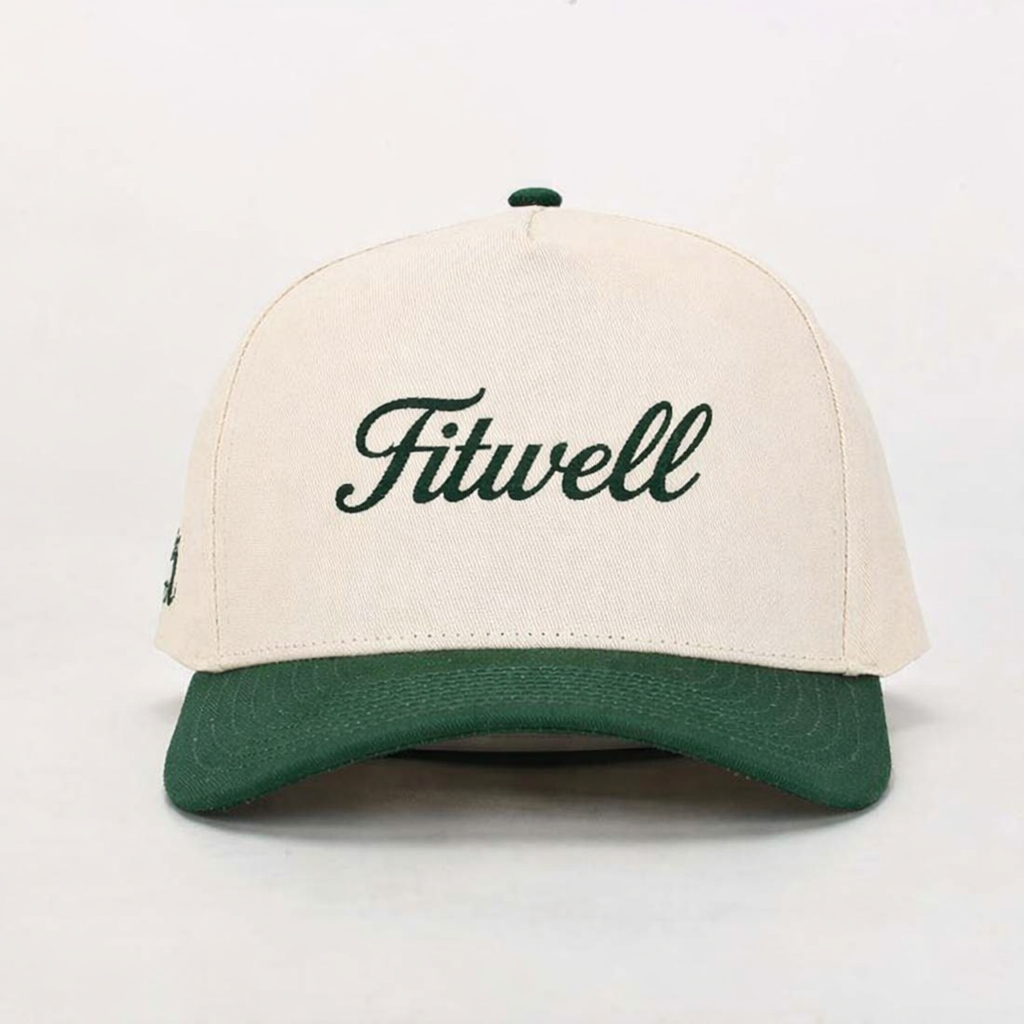 Anomaly Two-Tone Cotton Baseball Cap with Flat Embroidery