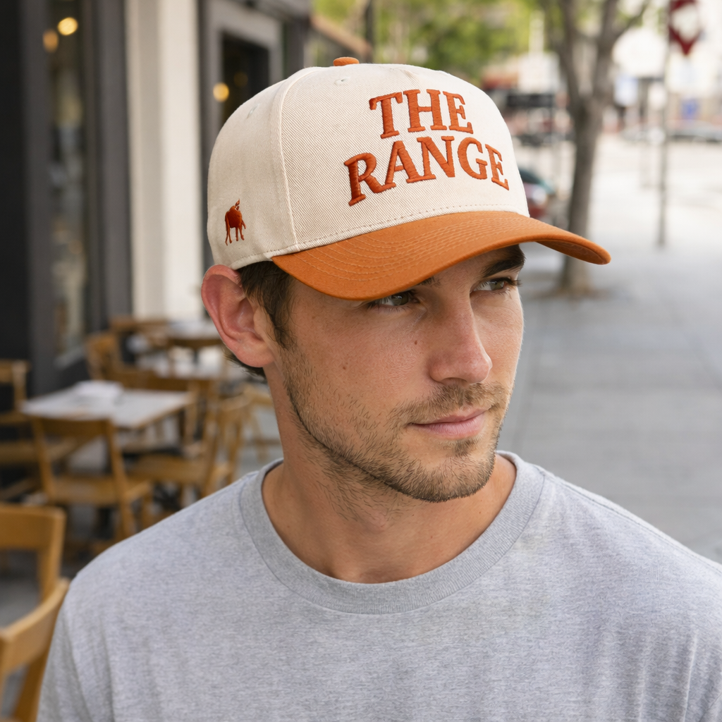 The Range Two-Tone Cotton Twill Baseball Cap