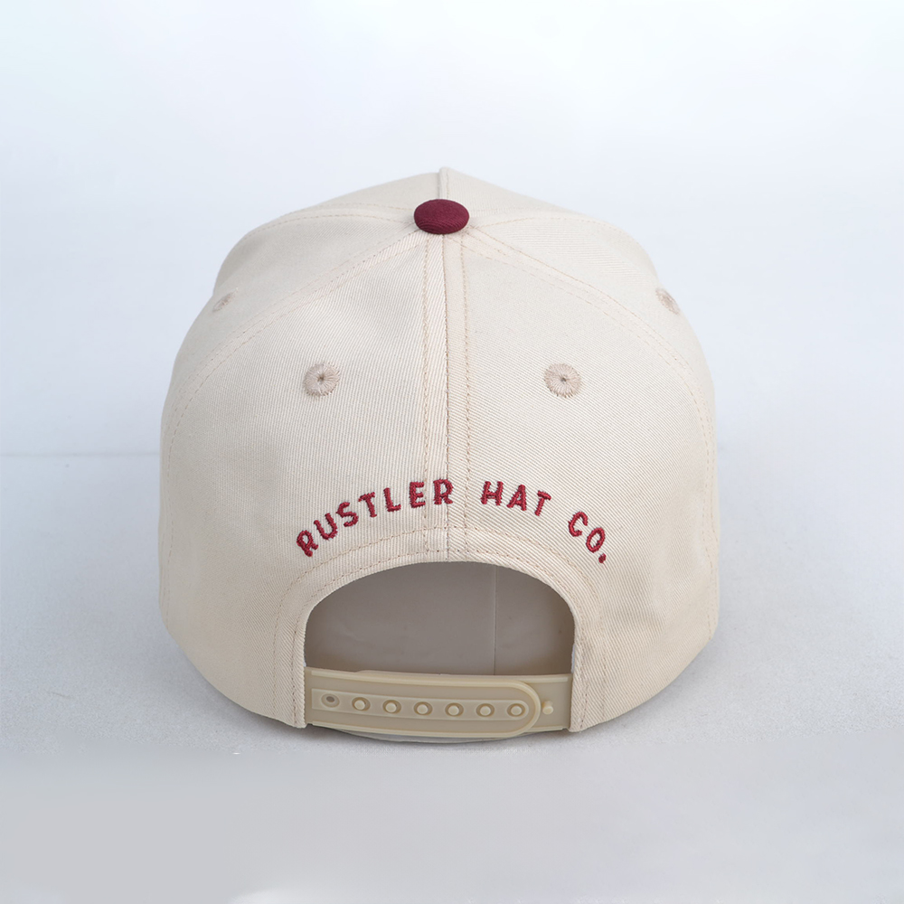 Two-Tone “With Love, From Nashville” Embroidered Baseball Cap – 5 Panel Cotton Hat